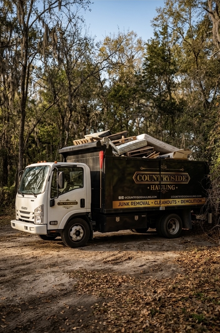 Countryside Hauling Isuzu NPR in action